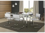 Conjunto Mesa de Jantar Carraro 328-320 com 06 Cadeiras  